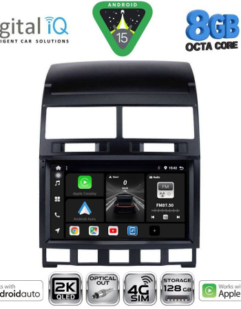 DIGITAL IQ BXK 20765_CPAA (9inc) MULTIMEDIA TABLET for VW TOUAREG mod. 2003-2011