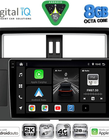 DIGITAL IQ BXK 20777_CPAA (10inc) MULTIMEDIA TABLET for TOYOTA PRADO mod. 2014-2017