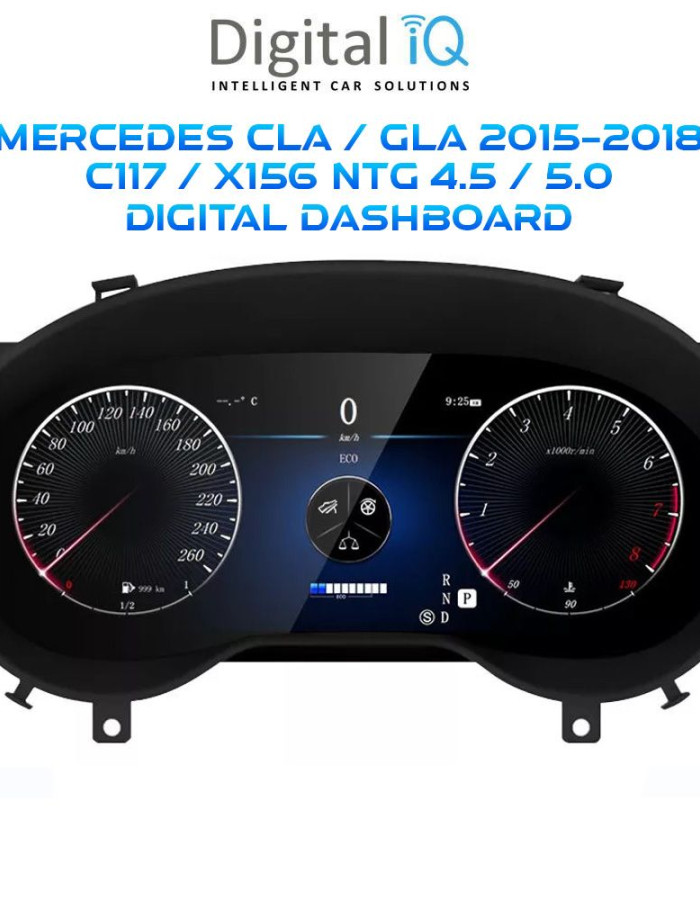 DIGITAL IQ DGU 981_DC (12.3in) DIGITAL CLUSTER for MERCEDES A (W176) / CLA (C117) / GLA (X156) mod. 2013-2019