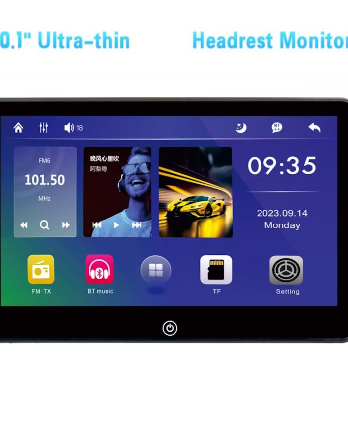 DIGITAL IQ CV1010 HR (10.1''_HEADREST MONITOR with USB-SD)