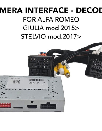 DIGITAL IQ AR 9851_CI - CAMERA INTERFACE for ALFA ROMEO mod. 2017-2024 with 6.5-8.8'' screen