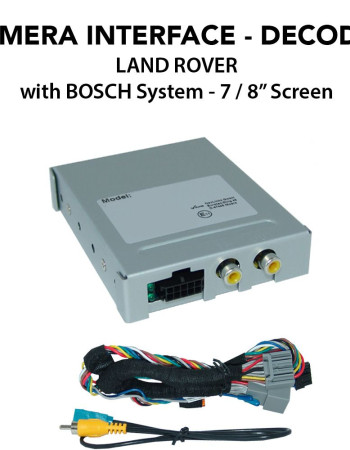 DIGITAL IQ LR 9840 Cl for LAND ROVER mod. 2014> (CAMERA INTERFACE for BOSCH System with 7-8" Screen)