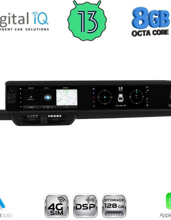 DIGITAL IQ ZFG 734_CPA (12.3" + 12.3") (PCM 3.1) DUAL SCREEN MULTIMEDIA SYSTEM for PORSCHE CAYENNE mod. 2011-2016