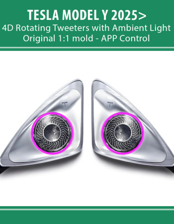 DIGITAL IQ AMBIENT TS 3923 TESLA MODEL Y mod. 2025> (Ambient Light 4D Rotating Tweeters)