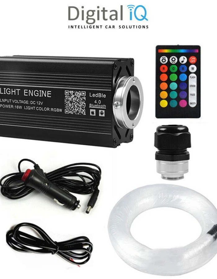 DIQ FIBER OPTIC HEADLINER FOH500 (Universal Car Ceiling Star Light, 500 Lights - 0.75mm - 3m)