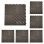 DIGITAL IQ PLASTIC FLOOR TILES 6TEM (GREY)