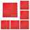DIGITAL IQ PLASTIC FLOOR TILES 6TEM (RED)