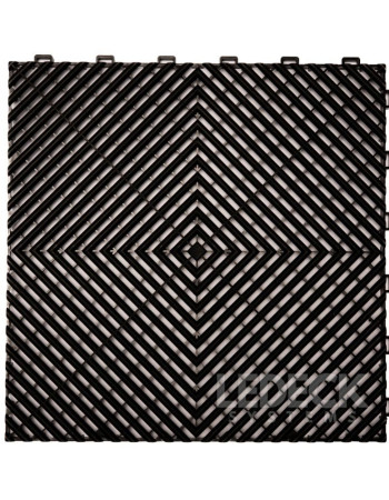DIGITAL IQ PLASTIC FLOOR TILES (BLACK)