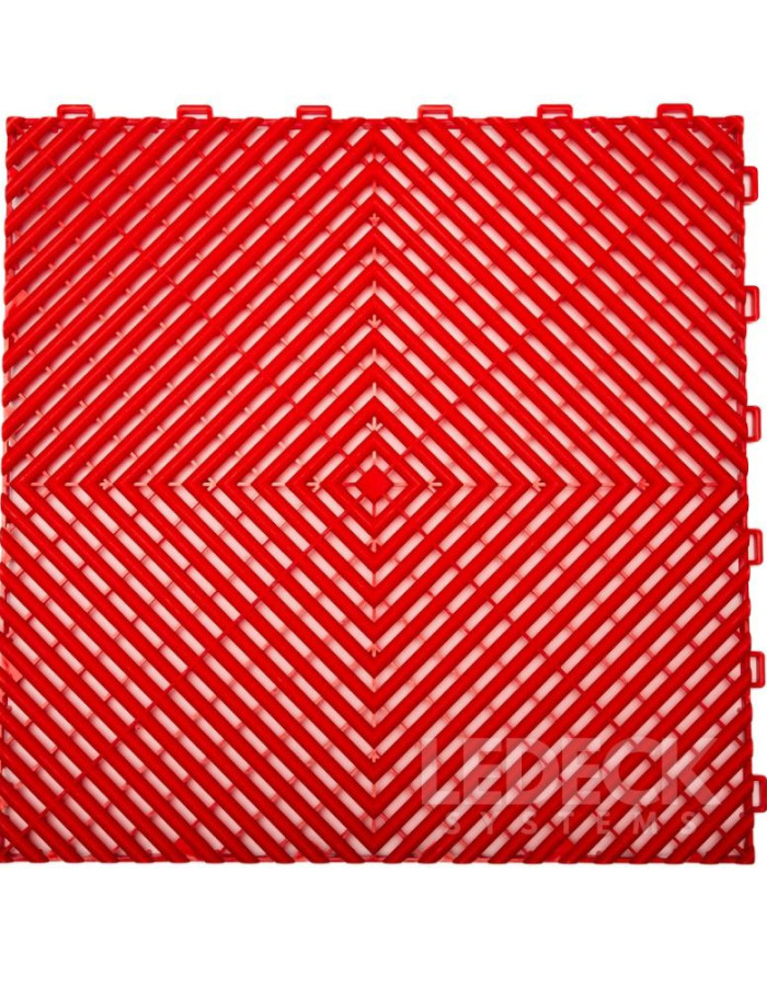 DIGITAL IQ PLASTIC FLOOR TILES (RED)