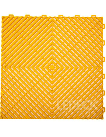 DIGITAL IQ PLASTIC FLOOR TILES (YELLOW)