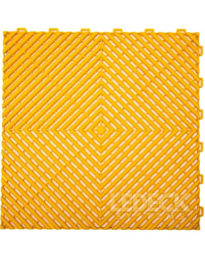 DIGITAL IQ PLASTIC FLOOR TILES (YELLOW)