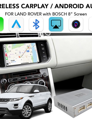 DIGITAL IQ LR 715F CPA (WIRELESS CARPLAY / ANDROID AUTO BOX with 2 CAMERA IN for JAGUAR - LAND ROVER mod. 2016-2019 with BOSCH 8" Screen)