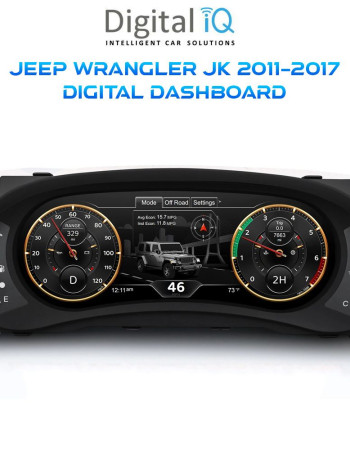 DIGITAL IQ DDD 295_DC (12.3in) DIGITAL CLUSTER for JEEP WRANGLER JK mod. 2011-2017