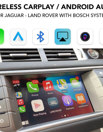 DIGITAL IQ LR 236 CPAA (CARPLAY / ANDROID AUTO BOX for JAGUAR - LAND ROVER mod.2011-2017 with BOSCH System)
