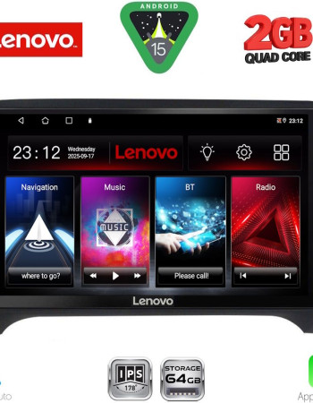 LENOVO LVD 2009_CPA (9inc) MULTIMEDIA TABLET for AUDI TT  mod. 2007-2015