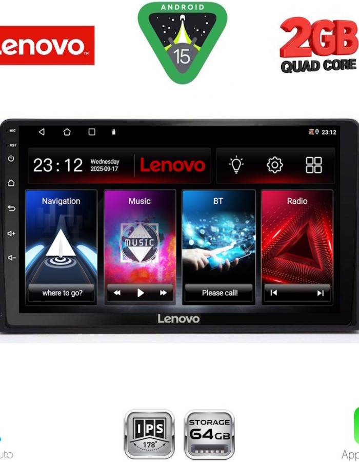 LENOVO LVD 2042_CPA (9inc) MULTIMEDIA TABLET for BMW E46 mod. 1998-2005