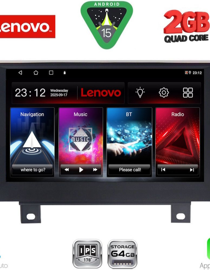 LENOVO LVD 2048_CPA (9inc) (NBT) MULTIMEDIA TABLET for BMW S.1 (F20-21) mod. 2011-2016