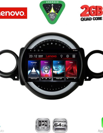LENOVO LVD 2064_CPA (9inc) MULTIMEDIA TABLET for MINI COOPER (R56-R57) mod. 2006-2014 - CLUBMAN (R55) mod. 2007-2014
