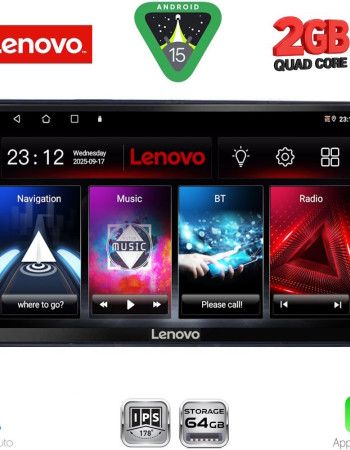 LENOVO LVD 2081_CPA (9inc) MULTIMEDIA TABLET for CITROEN – PEUGEOT mod. 2008-2018