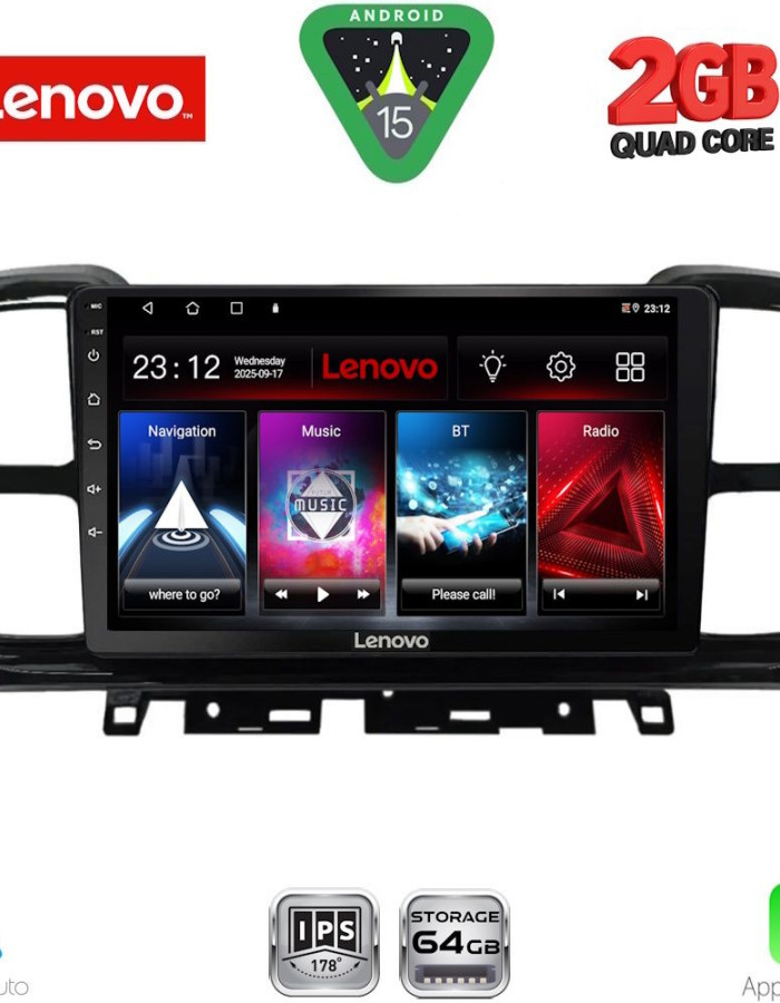 LENOVO LVD 2088_CPA (9inc) MULTIMEDIA TABLET for CITROEN C5 AIRCROSS mod. 2017-2021