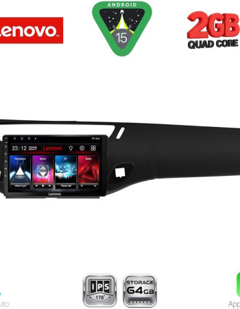 LENOVO LVD 2092BL_CPA (9inc) MULTIMEDIA TABLET for CITROEN C3 - DS3 mod. 2009-2016 (BLACK)
