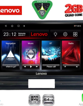 LENOVO LVD 2093L_CPA (9inc) MULTIMEDIA TABLET for CITROEN C3 - DS3 mod. 2016-2024 Low Version