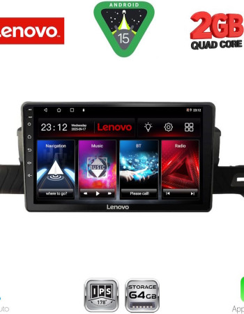 LENOVO LVD 2094_CPA (9inc) MULTIMEDIA TABLET for CITROEN C3 mod. 2024-2026