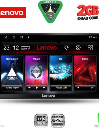 LENOVO LVD 2103B_CPA (9inc) MULTIMEDIA TABLET for DACIA DUSTER mod. 2012-2019