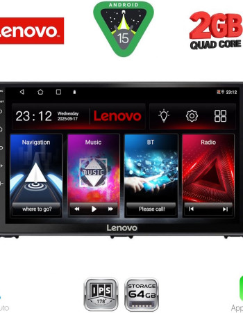 LENOVO LVD 2109_CPA (9inc) MULTIMEDIA TABLET for DACIA LOGAN - SANDERO - JOGGER mod. 2020-2026