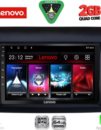 LENOVO LVD 2141_CPA (9inc) MULTIMEDIA TABLET for FIAT DUCATO – CITROEN JUMPER – PEUGEOT BOXER mod. 2011-2021