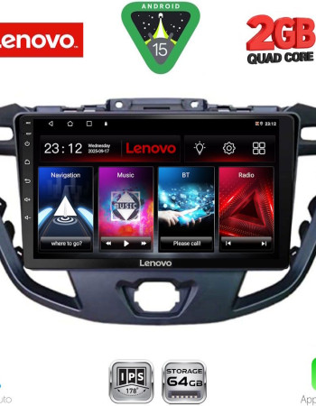 LENOVO LVD 2177_CPA (9inc) MULTIMEDIA TABLET for FORD TRANSIT CUSTOM | TOURNEO CUSTOM mod. 2013-2019