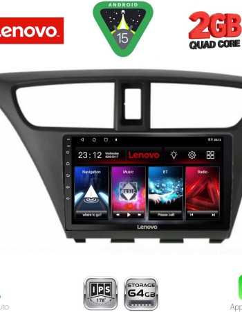 LENOVO LVD 2190_CPA (9inc) MULTIMEDIA TABLET for HONDA CIVIC  mod. 2012-2016