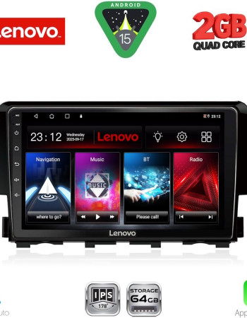 LENOVO LVD 2191_CPA (9inc) MULTIMEDIA TABLET for HONDA CIVIC mod. 2016-2021
