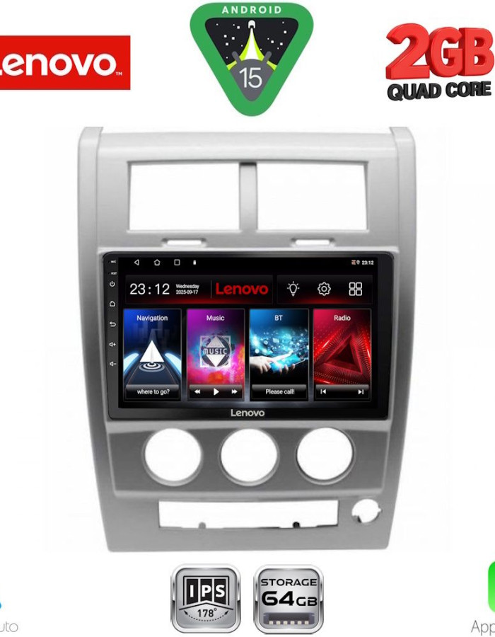 LENOVO LVD 2270_CPA (10inc) MULTIMEDIA TABLET for JEEP CHEROKEE – LIBERTY mod. 2007-2014