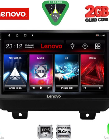 LENOVO LVD 2298_CPA (9inc) MULTIMEDIA TABLET for JEEP WRANGLER mod. 2018-2026