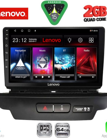 LENOVO LVD 2304_CPA (9inc) MULTIMEDIA TABLET for KIA CEED - XCEED mod. 2018-2022