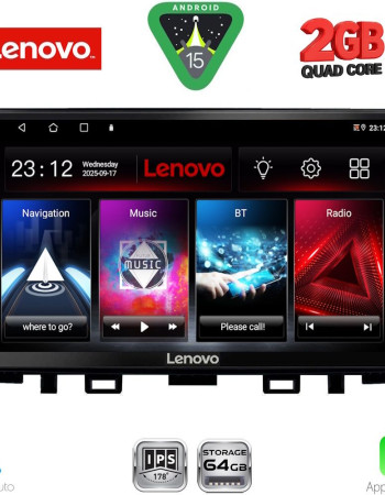 LENOVO LVD 2316_CPA (9inc) MULTIMEDIA TABLET for KIA RIO mod. 2018-2025 – STONIC mod. 2017-2025