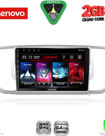 LENOVO LVD 2326_CPA (9inc) MULTIMEDIA TABLET for KIA SPORTAGE mod. 2015-2018