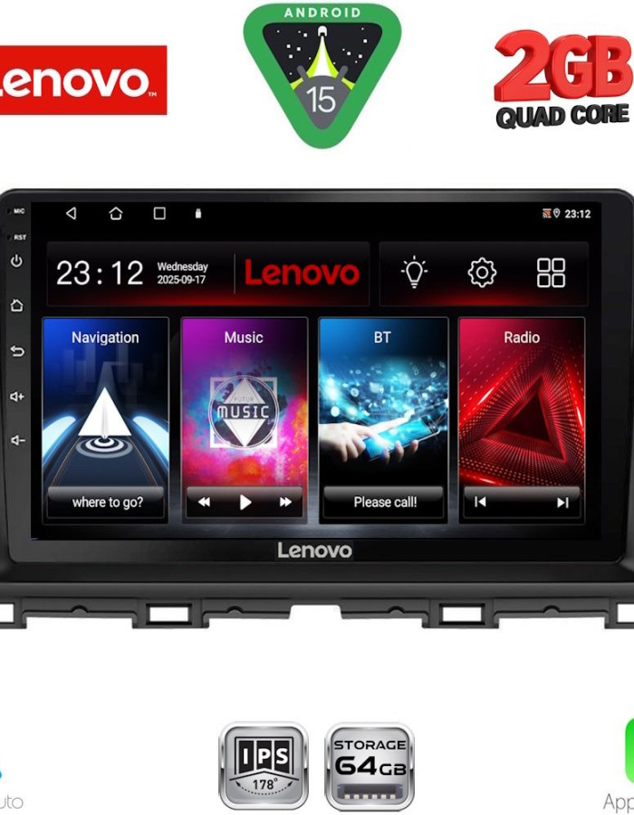 LENOVO LVD 2380_CPA (10inc) MULTIMEDIA TABLET for MAZDA CX5 mod. 2013-2017