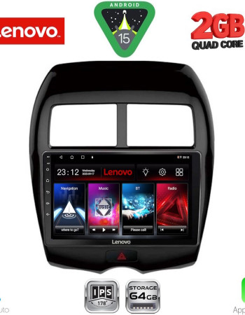 LENOVO LVD 2430_CPA (10inc) MULTIMEDIA TABLET for MITSUBISHI ASX mod. 2009-2020 - PEUGEOT 4008 mod. 2012-2018