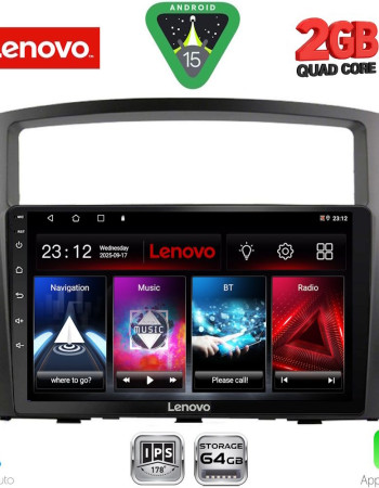 LENOVO LVD 2446_CPA (9inc) MULTIMEDIA TABLET for MITSUBISHI PAJERO mod. 2006-2013