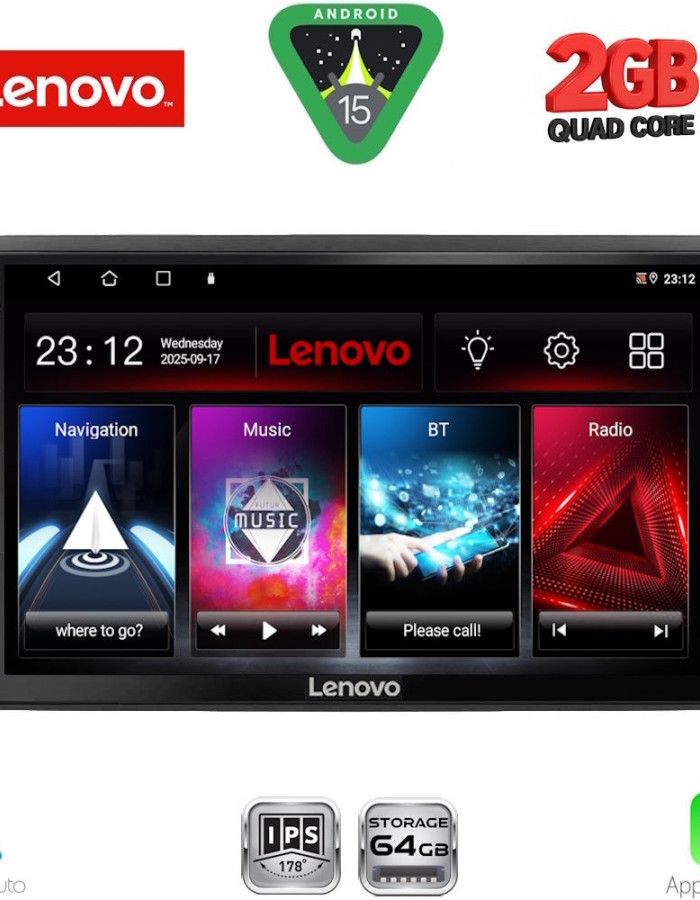 LENOVO LVD 2453_CPA (10inc) MULTIMEDIA TABLET for NISSAN JUKE mod. 2021-2026