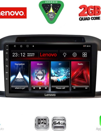 LENOVO LVD 2457BL_CPA (9inc) MULTIMEDIA TABLET for NISSAN MICRA K12 mod. 2002-2010 (BLACK)