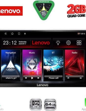 LENOVO LVD 2481SL_CPA (9inc) MULTIMEDIA TABLET for OPEL ALL mod. 2004-2014 (SILVER)