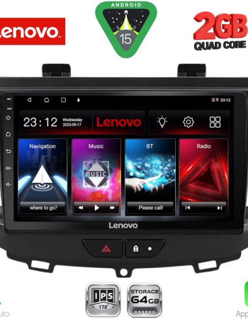 LENOVO LVD 2490_CPA (9inc) MULTIMEDIA TABLET for OPEL CROSSLAND – GRANDLAND mod. 2017-2025