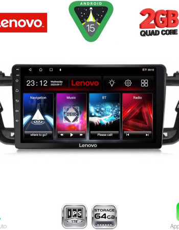 LENOVO LVD 2518_CPA (9inc) MULTIMEDIA TABLET for PEUGEOT 508 mod. 2010-2016