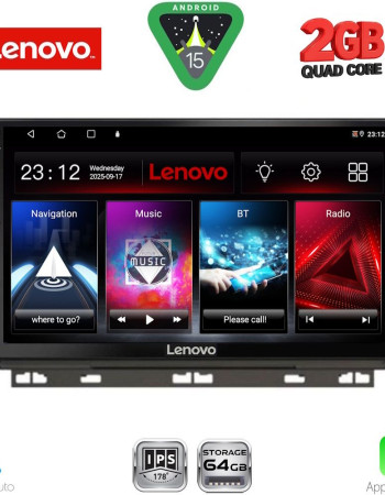 LENOVO LVD 2546_CPA (9inc) MULTIMEDIA TABLET for RENAULT CLIO - CAPTUR mod. 2019-2026