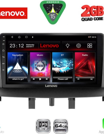 LENOVO LVD 2556_CPA (9inc) MULTIMEDIA TABLET for RENAULT MEGANE 3 mod. 2009-2016
