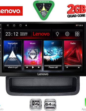 LENOVO LVD 2559_CPA (10inc) MULTIMEDIA TABLET for OPEL VIVARO – RENAULT TRAFIC - NISSAN PRIMASTAR mod. 2004-2015