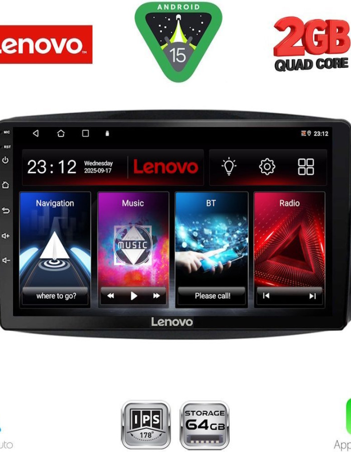 LENOVO LVD 2623_CPA (9inc) MULTIMEDIA TABLET for SMART (453) mod. 2016-2024